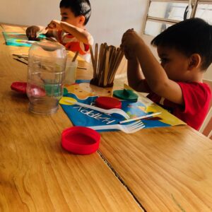 Atención pedagógica a niños en etapa pre escolar. Febrero 2020.